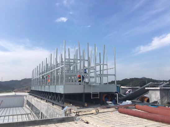 冷卻塔都是散件出貨現(xiàn)場(chǎng)安裝嗎？